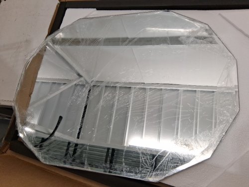 frameless Beveled Wall Mirror- 30" x 21.5" image 4
