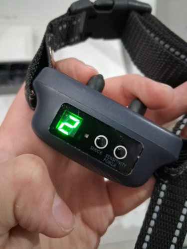 automatic safe bark control collar for dog training - black (model: pb12) image 8