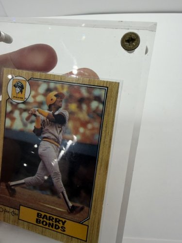 1987 O-PEE-CHEE *VERY RARE* GRAIL BARRY BONDS ROOKIE CARD 320 image 5