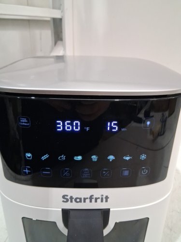 starfrit digital air fryer - 4.2L - white image 3