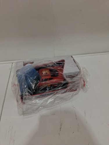 jada toys disney pixar cars lightning mcqueen r/c remote control car - 1:24 scale - red image 2