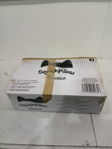 2pk Squishmallows SquishPillow Pillow with cover - 24" x 18" - white (model: sqpl002930-100125-mv) image 2