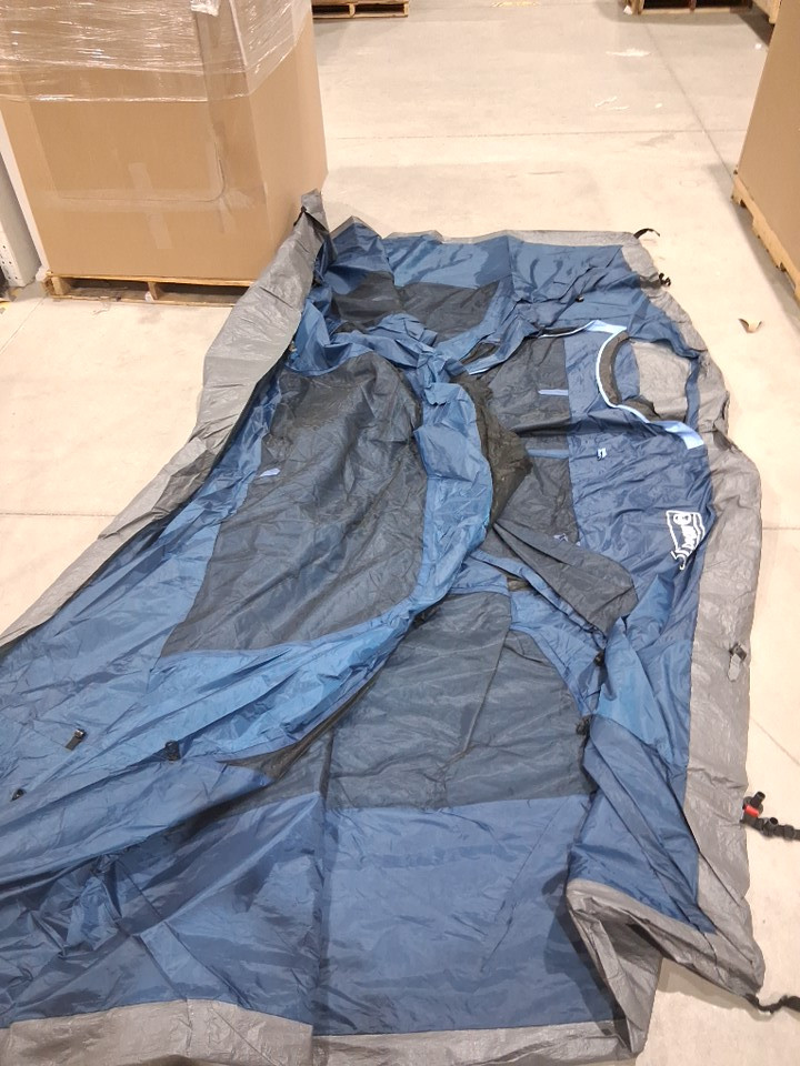 COLEMAN 8-PERSON modified dome full fly CAMPING TENT - 9FT x 12FT x 6FT - blue (MODEL: 1985281) image 4