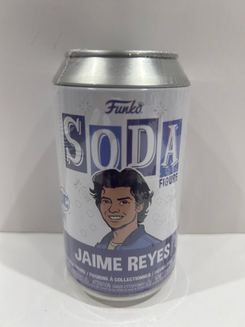 Funko soda!  Dc Blue beetle - jaime reyers vinyl figure collectible (1 in 6 chance of chase limited edition) image 3