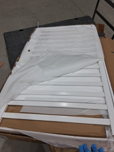 Dream On Me Synergy 5-In-1 Convertible Crib - NEW ZELAND PINE - 53" x 39" x 29" - White - (MODEL: 657-W) image 9