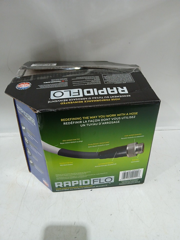 Rapid Flo Compact Kink resistant Garden Hose - 100FT - BLACK (model: 1845730) image 2