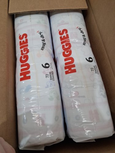 144PK HUGGIES SNUG AND DRY BABY DIAPERS - SIZE 6 - MICKEY MOUSE image 4