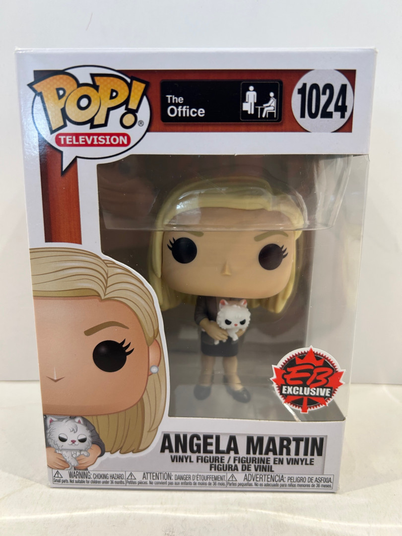 Funko pop! **eb exclusive** Television: the office - angela martin vinyl figure (#1024) image 2