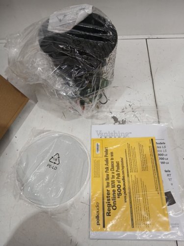POLK AUDIO 3-WAY IN-CEILING SPEAKER - 7"SUB - WHITE (MODEL: 70-RT) image 3