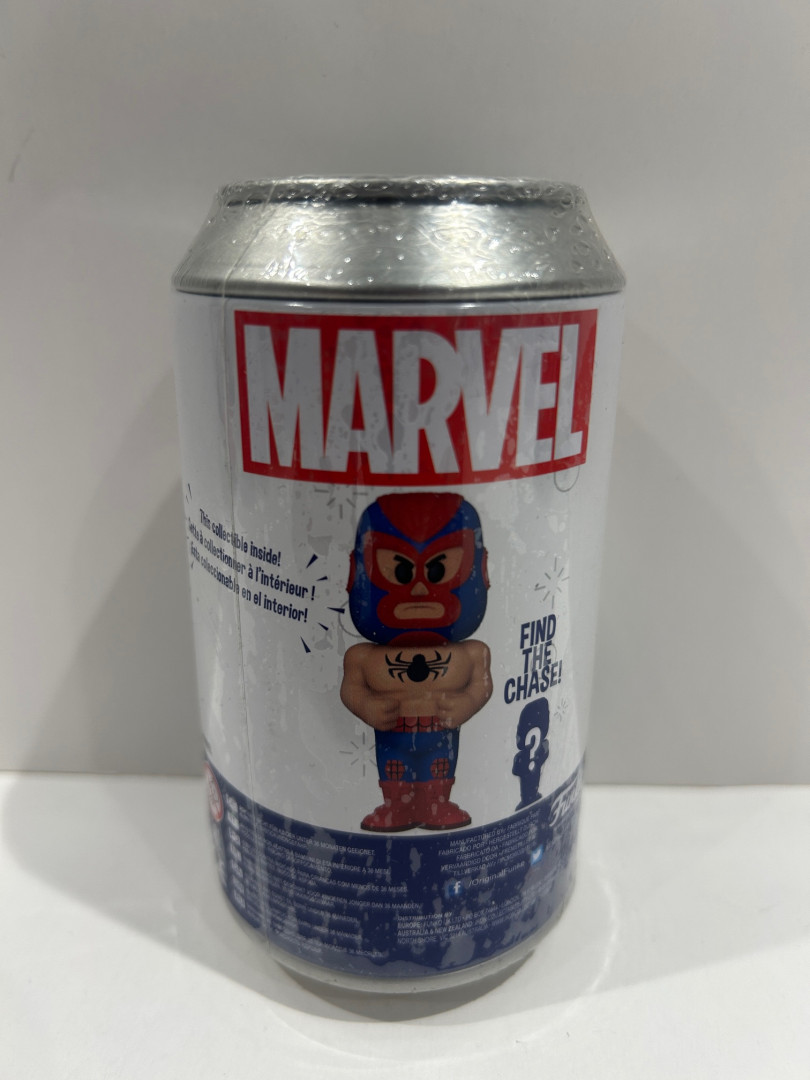 6 Funko soda! marvel - el aracno vinyl figure collectible (1 guarantee chase limited edition in each case) image 4