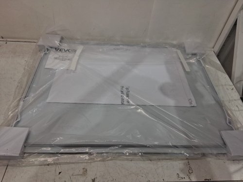 Easy Install Hinged Galvanized Steel Service/Access Panel with Screwdriver Latch - 33" x 25" - white (model: 9.03.s008.2350A) image 4
