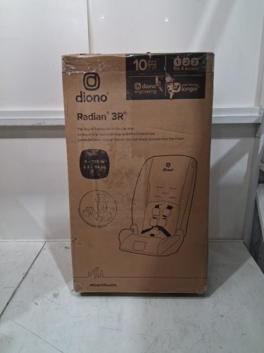 DIONO RADIAN 3R 3-IN-1 CONVERTIBLE REAR AND FRONT FACING CAR SEAT - 10 YEARS - blue (MODEL: 50641-na-01) image 2