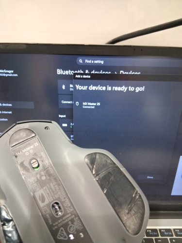 Logitech MX Master 2S bluetooth edition Wireless Mouse (2023 model) - Graphite (model: M0R0066 / ‎910-007219) image 7