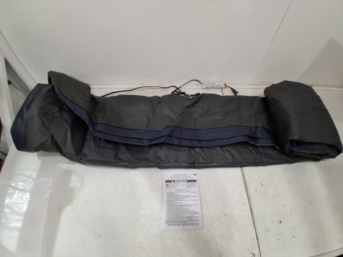 INTEX DURA-BEAM SERIES DELUXE COMFORT PLUSHFIBER-TECH inflatable AIR mattress WITH INTERNAL ELECTRIC PUMP - 18" - QUEEN - grey (MODEL: AP619D/64413ED) image 3