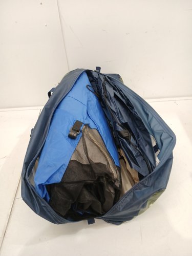 Dome Tent - 6 Person - 11FT x 9FT - Blue/Grey image 3