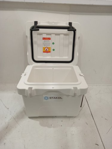 SKTAKOL Cooler Portable Ice Chest Leak-Proof - 16qt - white (model:OP70036WH) image 3