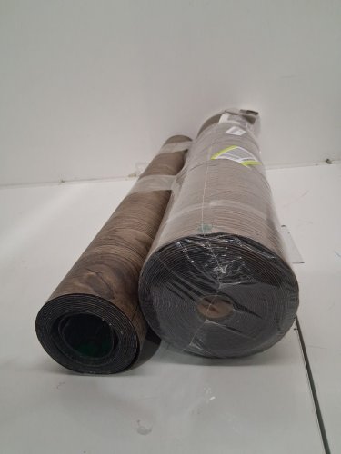 OXDIGI PEEL AND STICK VINYL FLOORING ROLL, SELF ADHESIVE, WATERPROOF - 24" X 35FT - LIGHT BROWN image 3