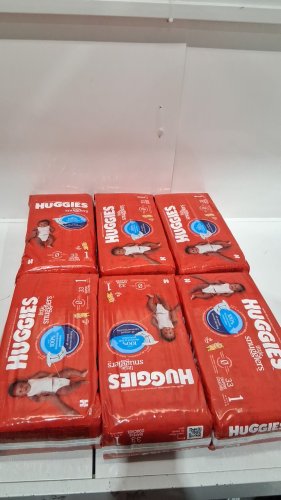 198PK Huggies Little Snugglers Baby Diapers - SIZE 1 (UP TO 14LB) - disney winnie the pooh (model: 56308) image 3