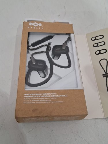 House of Marley Uprise Wireless Sport Earphones - Black (Model: EM-FE063-BK) image 2