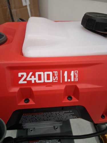 CRAFTSMAN 2400 PSI ELECTRIC COLD WATER PRESSURE WASHER (MODEL: CMEPW2400) image 12