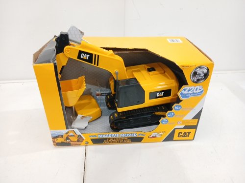 CAT MASSIVE MOVER REMOTE CONTROL RC STEEL EXCAVATOR - BLACK/YELLOW (MODEL: 1851476) image 2