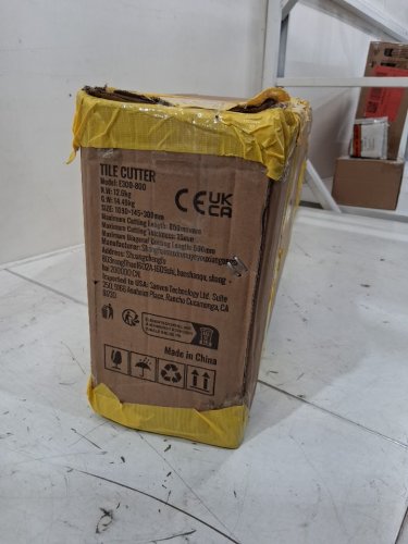 manual tile cutter with laser guide - 31.5" max cutting width, 15mm (0.6") max cutting thickness - green - (model: e300-800) image 3