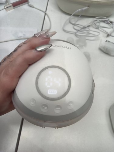 MOMCOZY MOBILE STYLE M6 HANDS-FREE SLIM DOUBLE BREAST PUMP - GREY/WHITE (MODEL: BP311) image 9