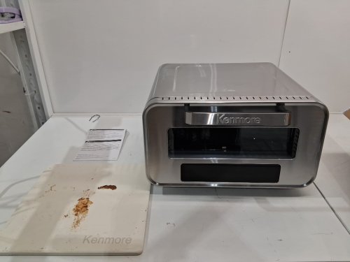 Kenmore stainless steel electric pizza oven with 5 presets - silver (model: KKIPO12) image 2