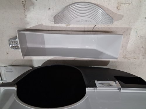 OMEGA PAW ELITE SELF CLEANING ROLL 'N CLEAN LITTER BOX - LARGE - MIDNIGHT BLACK/grey (MODEL: EL-RA20-1) image 4