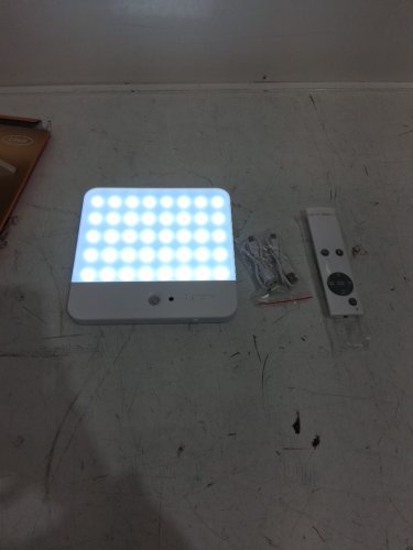 2pk fulen led motion sensor ceiling light - 3 light temperature - white image 3