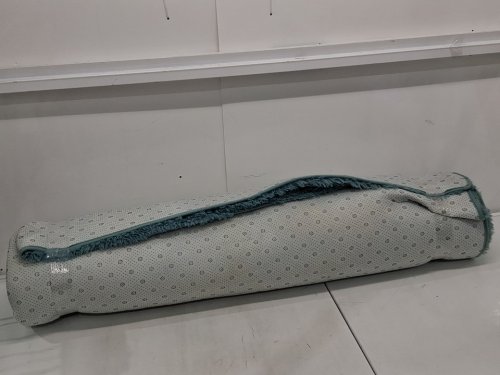 Large fluffy shag Area Rug Carpet - 8ft x 10ft, non-slip, washable - blue image 2