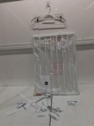Regalo Extra Wide 2-in-1 Top of Stairway & Hallway Safety Gate with Mounting Kit - 24"-40.5" x 28.75" - White (Model: 1250DS) image 3
