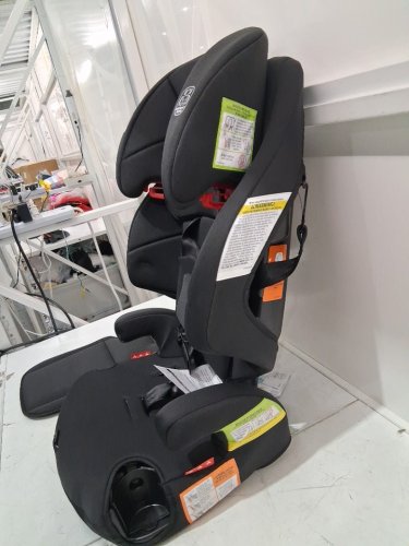 GRACO TRANZITIONS 3-IN-1 HARNESS BOOSTER SEAT - 22-100LBS - PROOF BLACK (MODEL: 2035724) image 5