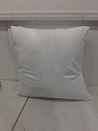 throw pillow insert - 18" x 18" - white image 2
