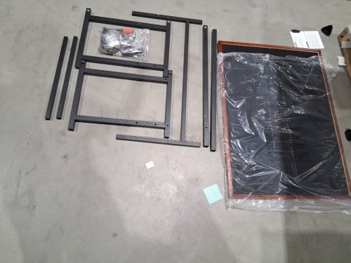 1500PC Lavievert Adjustable Jigsaw Puzzle Table - 32" X 26" - BLACK/BROWN (MODEL:WGPTZ033) image 3