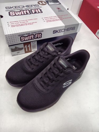 MENS SKETCHERS Arch Comfy 2.0 Sneaker - SIZE 11 - BLACK (STYLE: 1998908) image 2