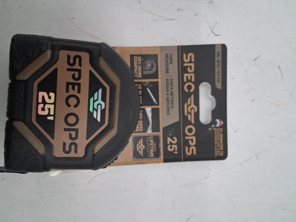 Ops Tape SPEC OPS TAPE MEASURE TOOL WITH HI-V… | King of the North Auction