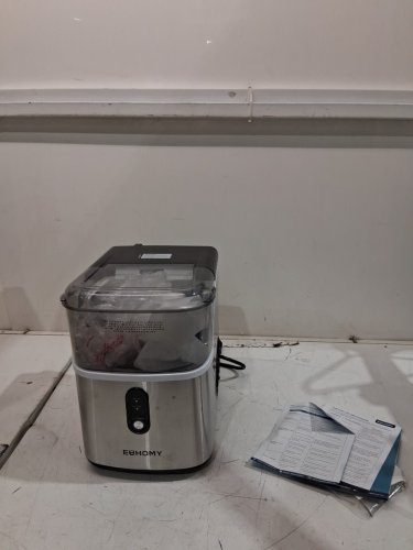 Euhomy countertop nugget ice maker - makes 35lbs/day - stainless steel (model: im-15s) image 3