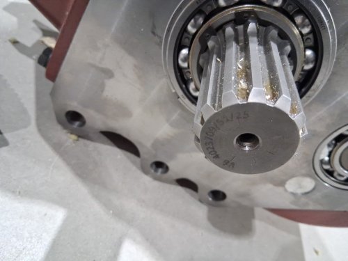 Heavy-Duty Cast Iron Mechanical Transmission Assembly gear box image 7