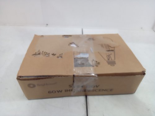 6pk brightown dimmable vintage edison light bulbs - e26 - 60w - 252lm - 2700k - amber warm (model: st64) image 2