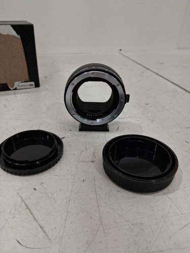 K&F Concept Auto-Focus Mount Adapter for Most Canon EOS Camera Models - High Speed Auto Focus - Black (Model: EF-EOS R II AF) image 5