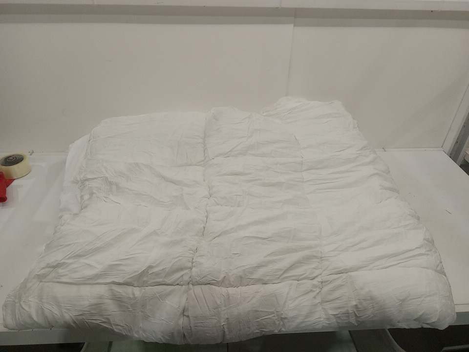MATTRESS PAD PILLOW TOP MATTRESS TOPPER - KING - WHITE image 3