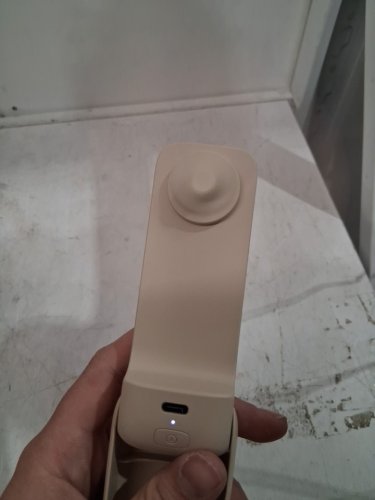 AECOOLY PORTABLE HANDHELD POCKET FAN WITH MIRROR  - BEIGE image 4