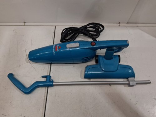 BISSELL FEATHERWEIGHT 3-IN-1 LIGHTWEIGHT CORDED STICK/HANDHELD VACUUM - BLUE (MODEL: 2033x) image 3