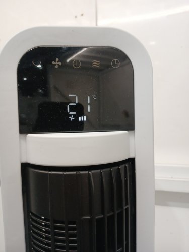 OMNIBREEZE PREMIUM ROTATING TOWER FAN WITH WIFI CONTROL, 5-SPEEDS - 38" - WHITE (MODEL: 5333021/DC2313R-G) image 3