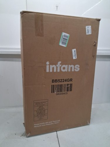 infans 2-in-1 baby stroller with adjustable canopy - 39.5" x 29" - grey (model: bb5224gR) image 12
