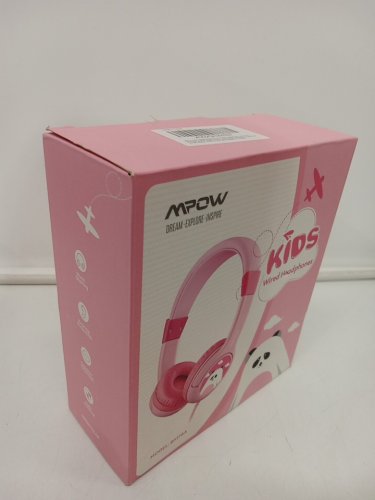 MPOW Kid's Wired Over Ear Headphones - 3.5mm jack - Pink (Model: MPBH178AP) image 2