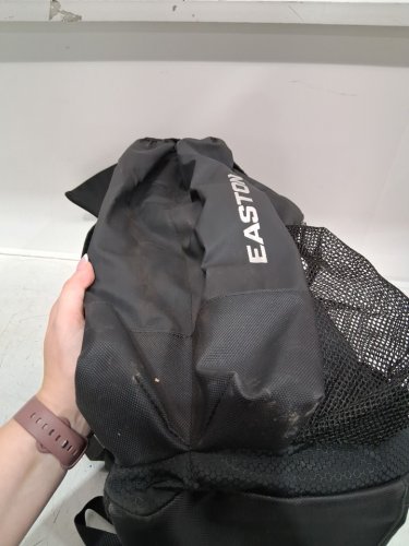 unisex easton five tool phenom baseball backpack - holds 4 bats and more - BLACK (Model: E00712043) image 6