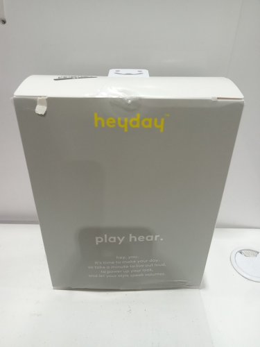 Heyday comfort fit wired on-ear headphones with microphone - 3.5mm jack - Neon Violet (Model: 008 07 8146) image 3