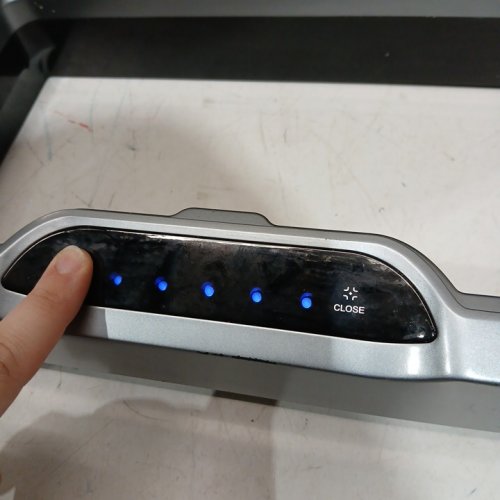 EKO stainless steel Mirage-T Touchless Rectangular Motion Sensor Trash Can - 50l - silver/black (model: EK9278TBMT-50L) image 5